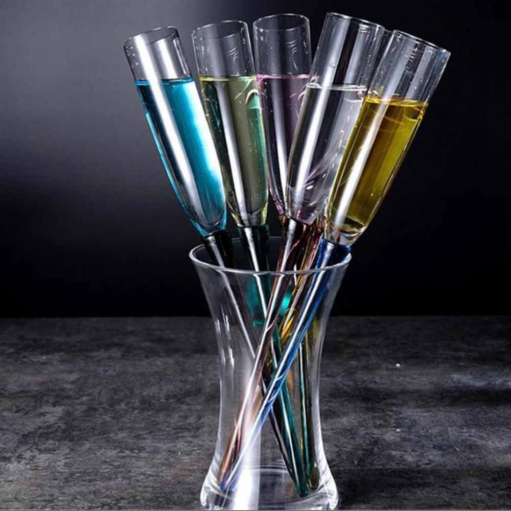 Glass Champagne Flute Set 🌹